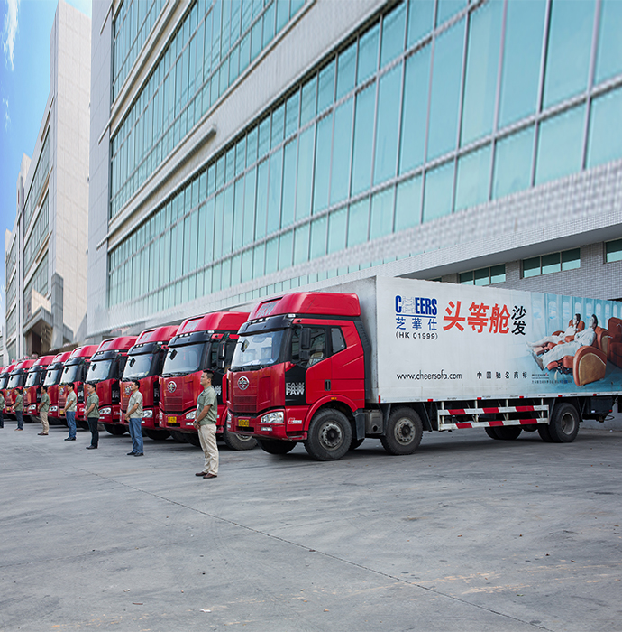 国际先进的供应链管理体系<br/>高效配送的物流网络